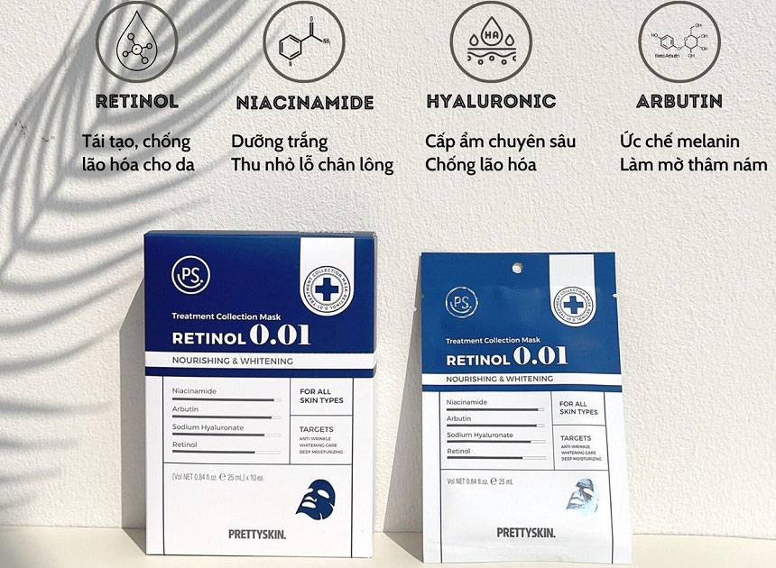 Mặt nạ Pretty Skin Treatment Collection Mask