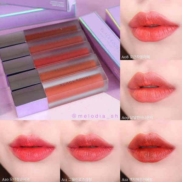 Son Black Rouge Air Fit Velvet Tint Version 2 Mood Filter
