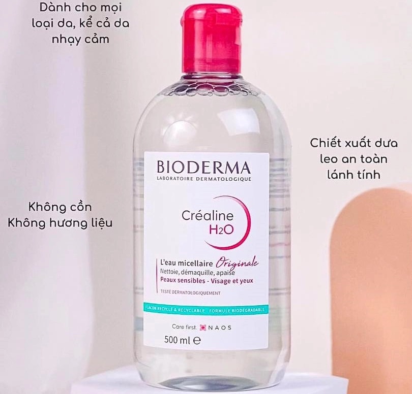 Tẩy trang Bioderma Créaline H20