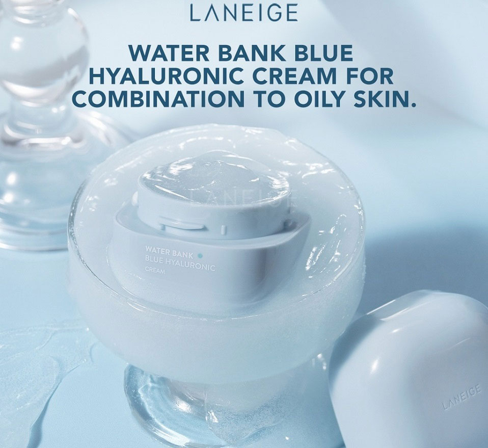 Kem dưỡng Laneige Water Bank Blue Hyaluronic Cream Oily