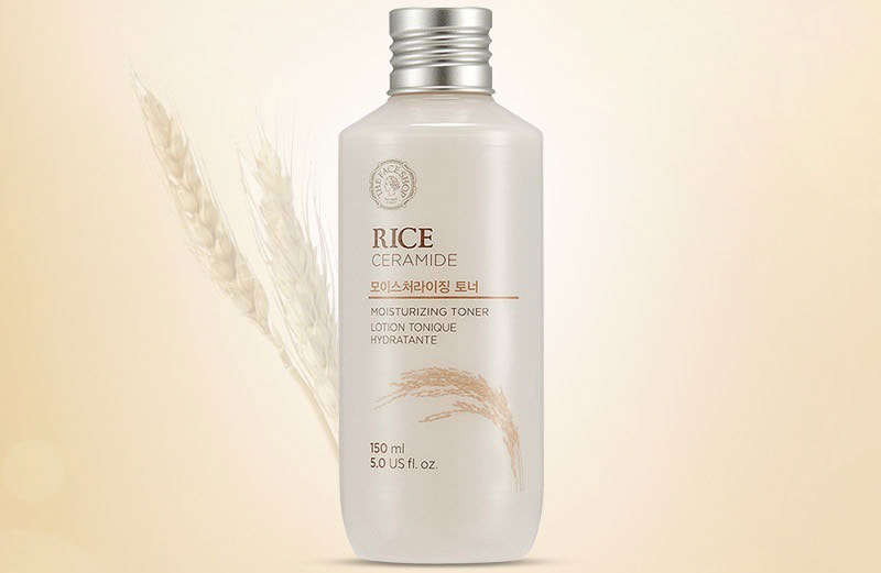 Nước hoa hồng gạo The Face Shop Rice Ceramide Moisturizing Toner