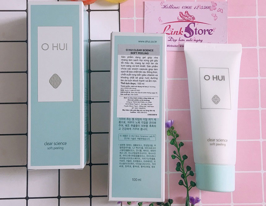 Tẩy tế bào chết Ohui Clear Science Soft Peeling