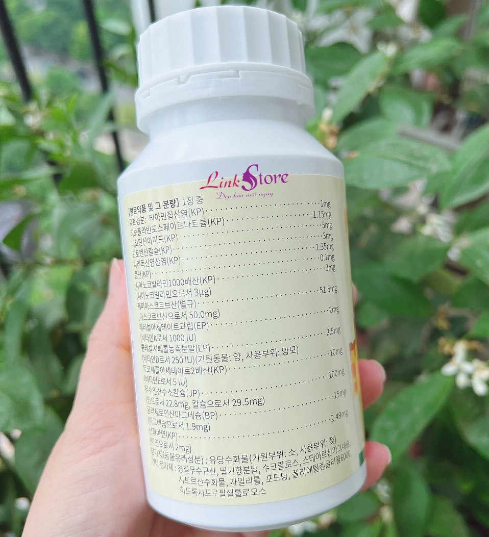 Canxi hươu cao cổ Hàn Quốc
