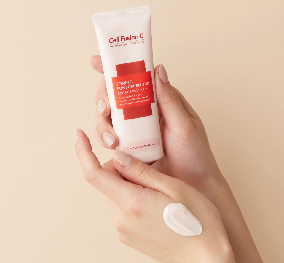 Kem chống nắng Cell Fusion C Toning Sunscreen 100