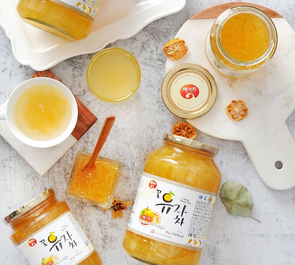 Mật ong chanh Hàn Quốc Gavofarms Haeatti Citron Honey Tea