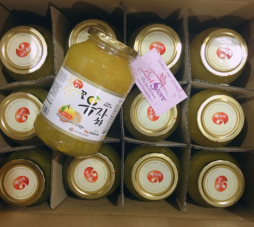 Mật ong chanh Hàn Quốc Gavofarms Haeatti Citron Honey Tea