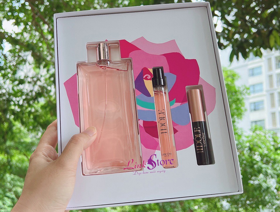Set nước hoa Lancome Idôle Eau de Parfum 50ml 3 sản phẩm