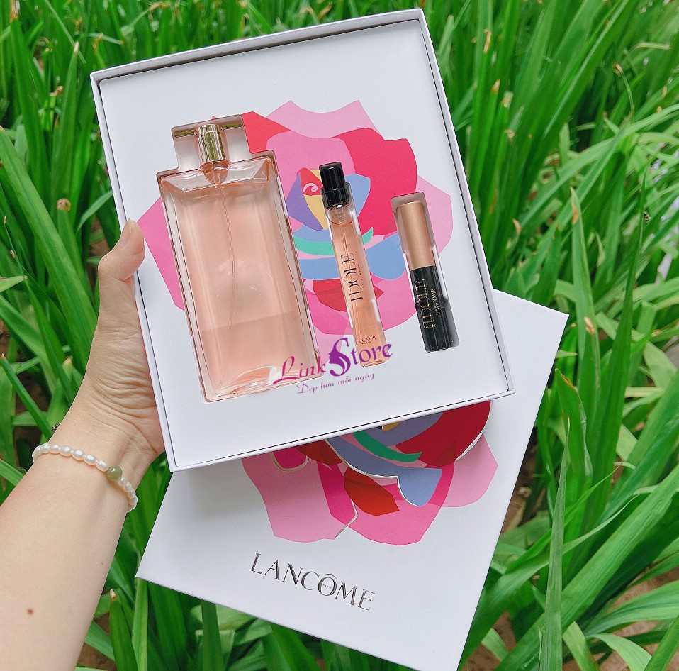 Set nước hoa Lancome Idôle Eau de Parfum 50ml 3 sản phẩm
