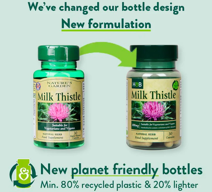 Viên uống giải độc gan Holland & Barrett Milk Thistle