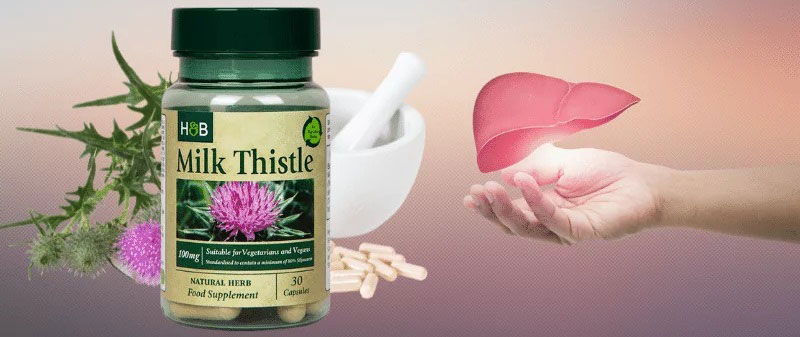 Viên uống giải độc gan Holland & Barrett Milk Thistle