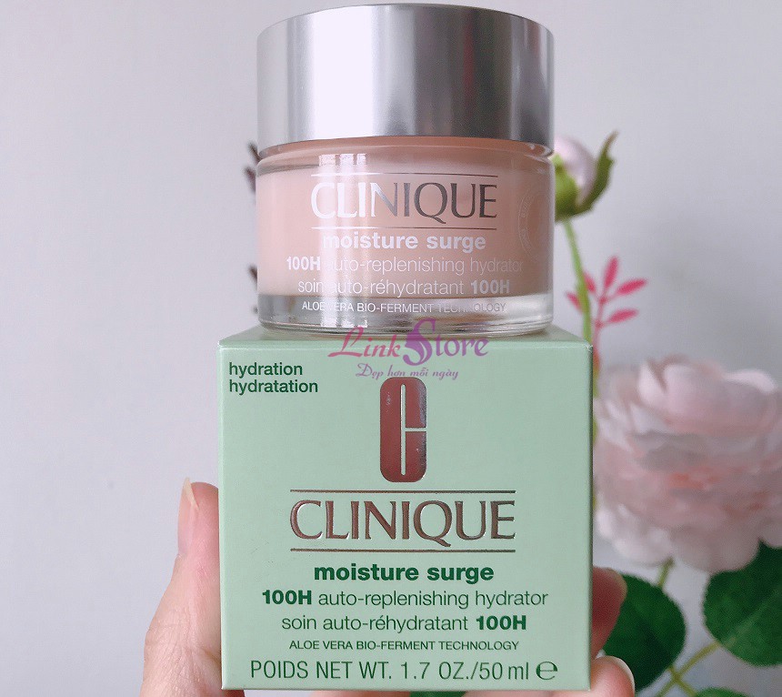 Kem dưỡng ẩm Clinique Moisture Surge 100H Auto-Replenishing Hydrator