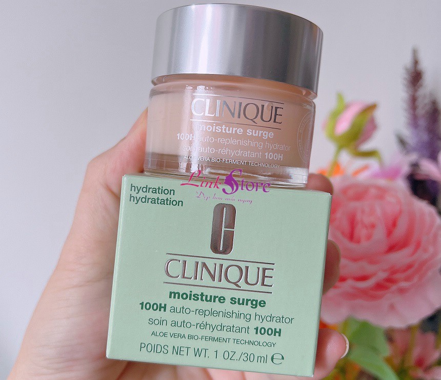 Kem dưỡng ẩm Clinique Moisture Surge 100H Auto-Replenishing Hydrator