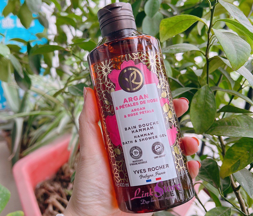 Yves Rocher Argan Rose Hammam Bath & Shower Gel