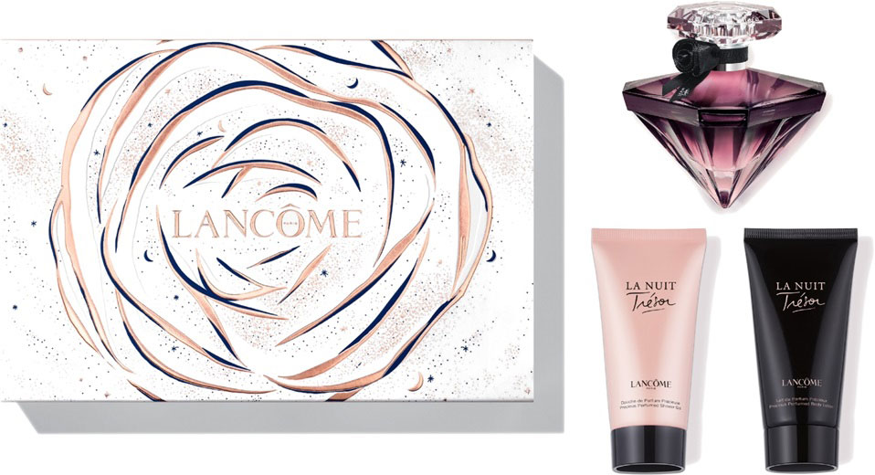 Set nước hoa Lancome La Nuit Tresor Eau De Parfum 30ml 3 sản phẩm