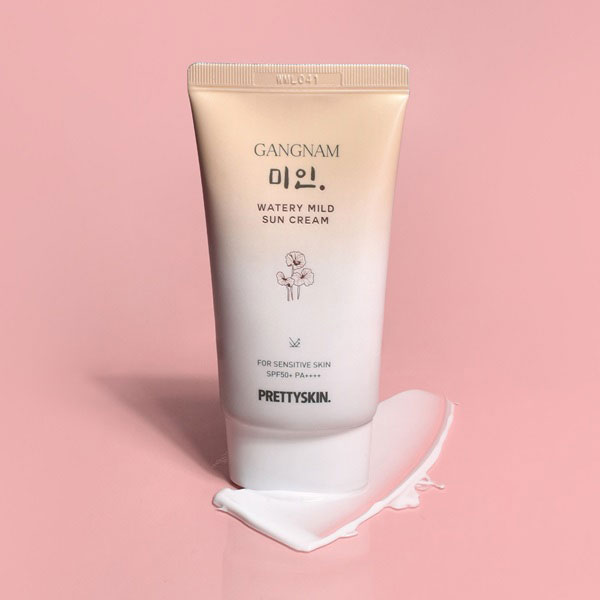 Kem chống nắng cấp nước Pretty Skin Gangnam Watery Mild Sun Cream