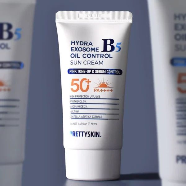 Kem chống nắng Pretty Skin Hydra B5 Exosome Oil Control Sun Cream Kem chống nắng Pretty Skin Hydra B5 Exosome Oil Control Sun Cream