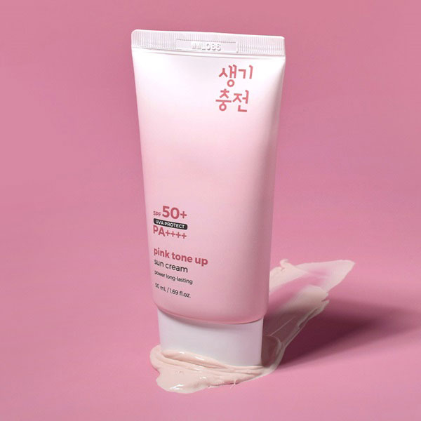 Kem chống nắng nâng tone Pretty Skin Pink Tone Up Sun Cream