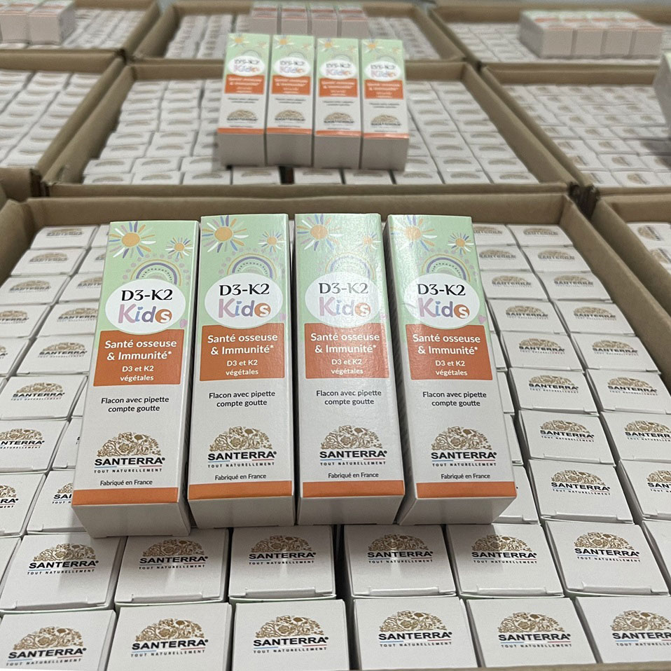 Santerra Vitamin D3 K2 Kids 8 Santerra Vitamin D3-K2 Kids