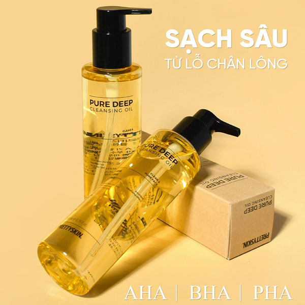 Dầu tẩy trang Pretty Skin Pure Deep Cleansing Oil Dầu tẩy trang Pretty Skin Pure Deep Cleansing Oil