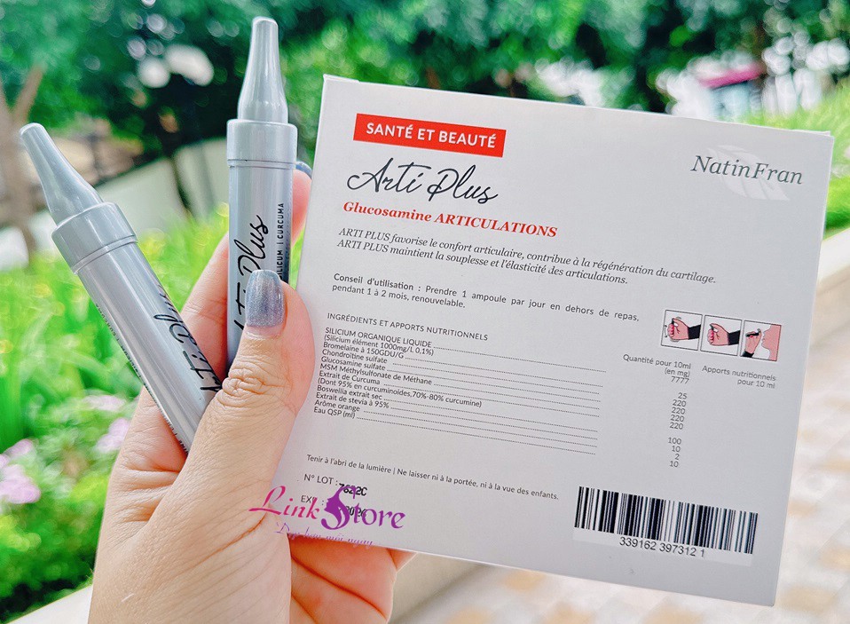 Bo xuong khop NatinFran Arti Plus 4 Bổ xương khớp NatinFran Arti Plus Pháp