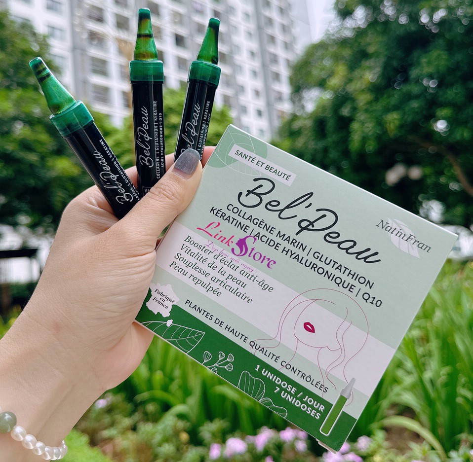 NatinFran BelPeau Collagene 8 Nước uống đẹp da NatinFran Bel'Peau Collagene