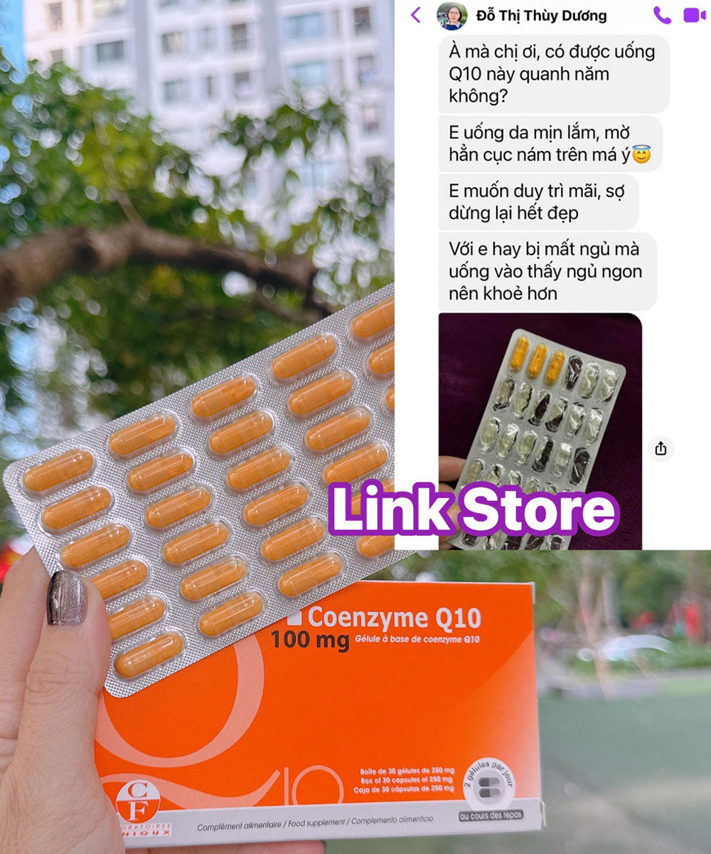 Feedback vien uong Fenioux Coenzyme Q10