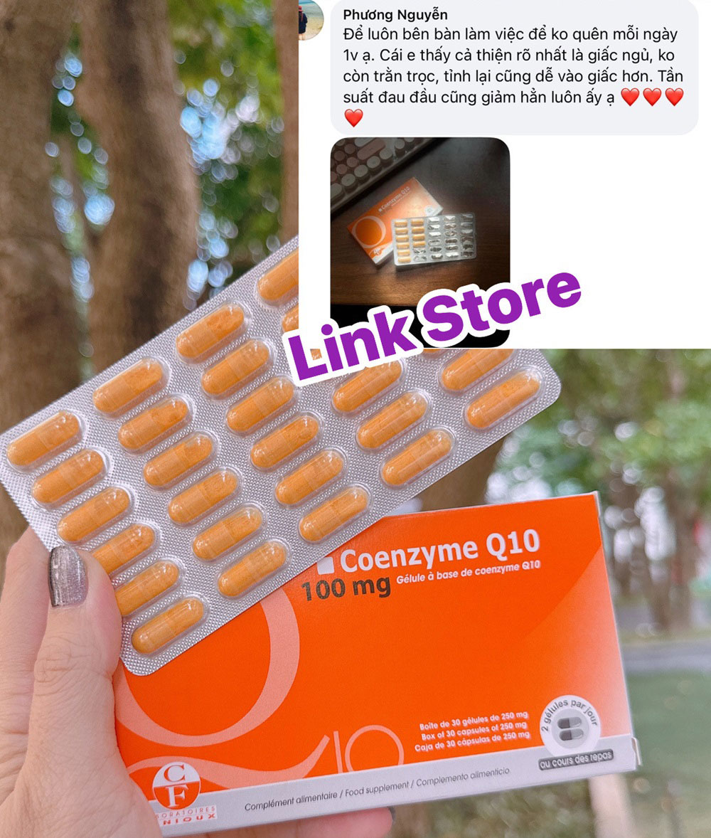 Feedback vien uong Fenioux Coenzyme Q10