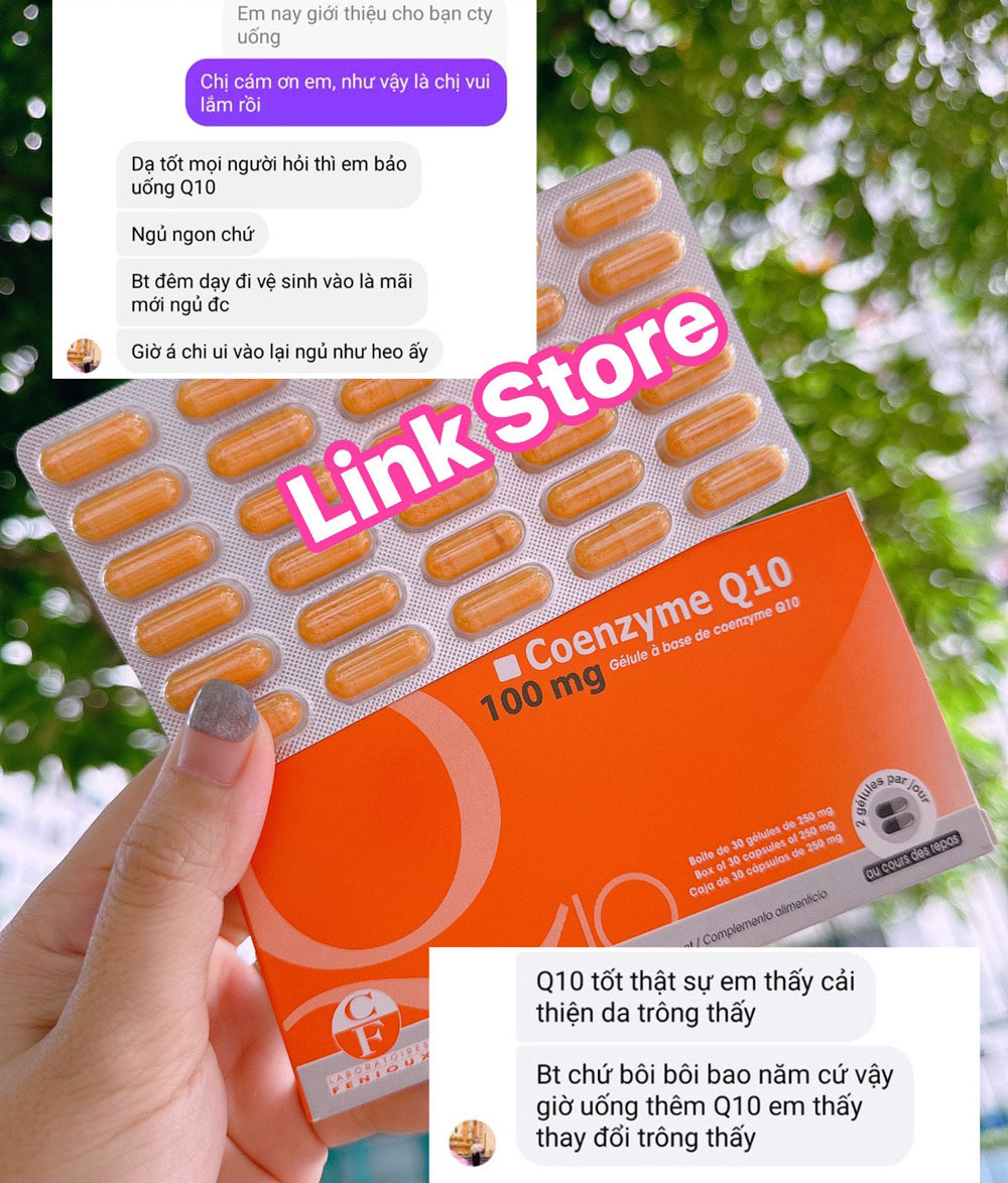 Feedback vien uong Fenioux Coenzyme Q10