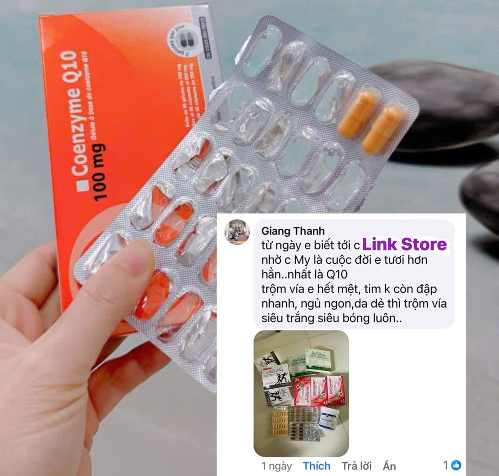 Feedback vien uong Fenioux Coenzyme Q10