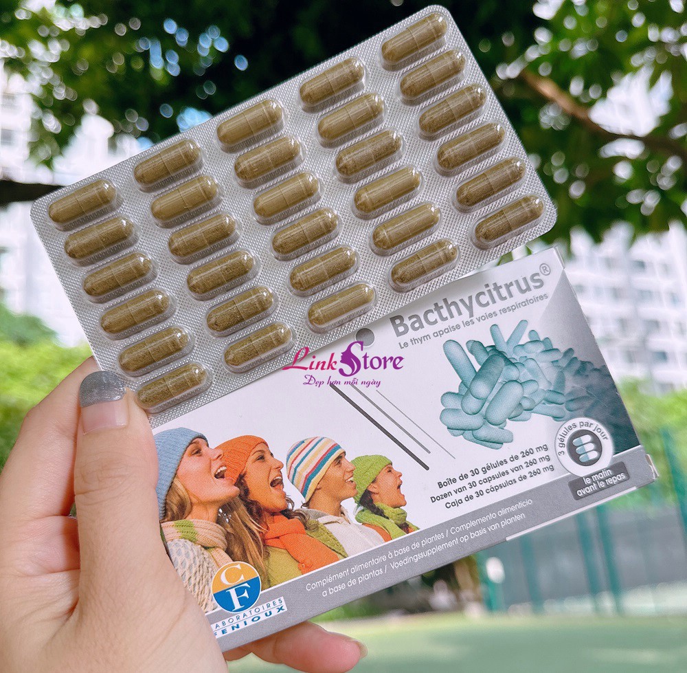 Viên uống tăng miễn dịch thải độc Fenioux Bacthycitrus