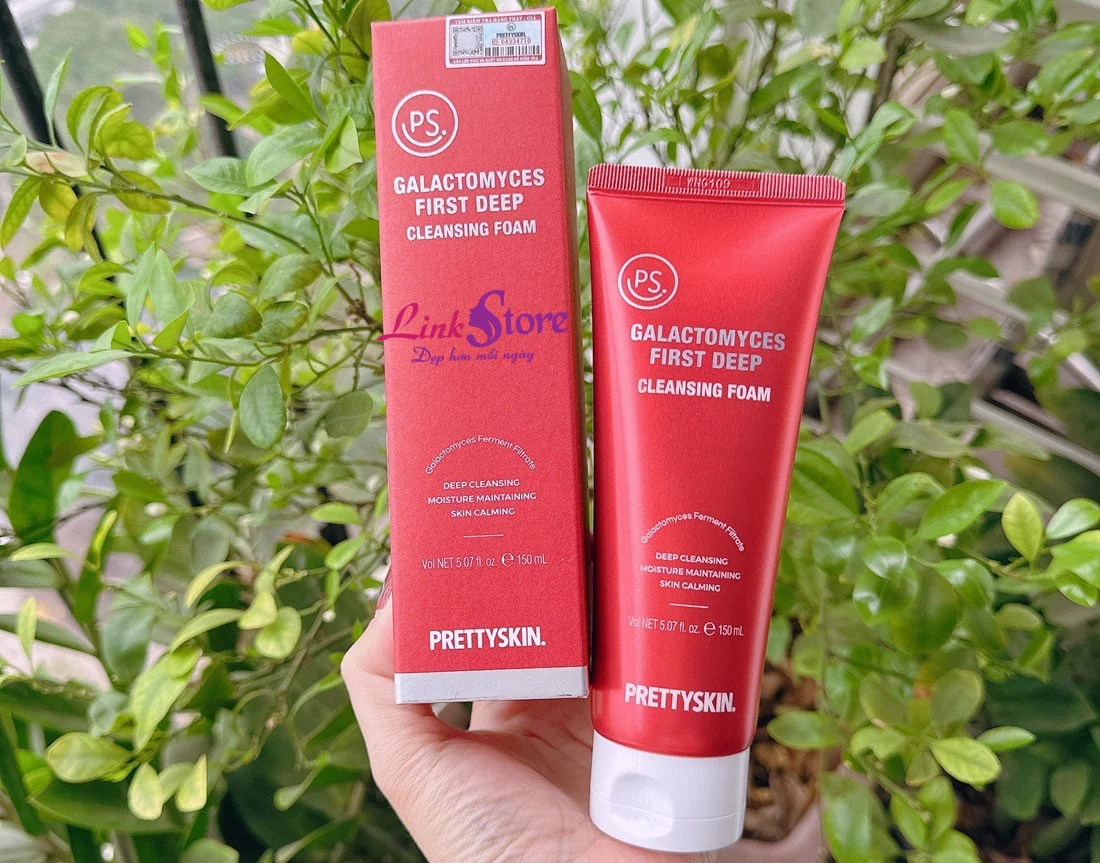 Sữa rửa mặt Pretty Skin Galactomyces First Deep Cleansing Foam