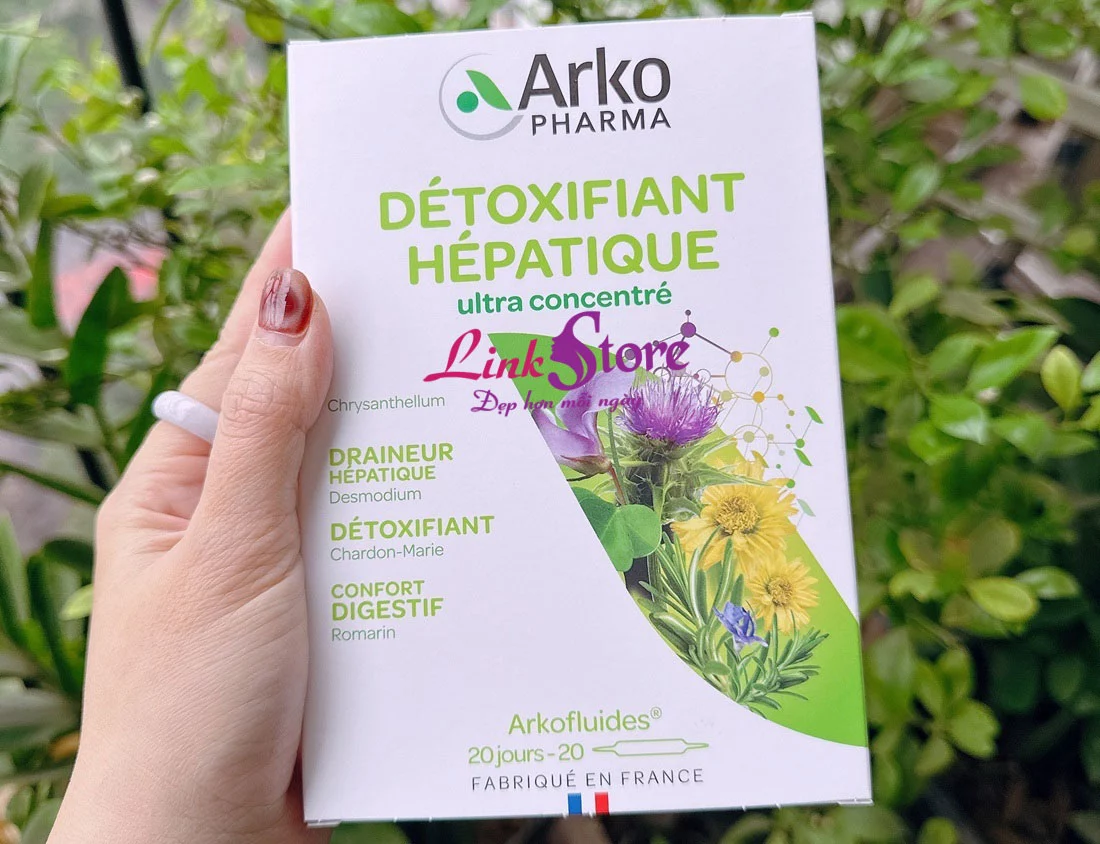 Giải độc gan Arkopharma Detoxifiant Hepatique