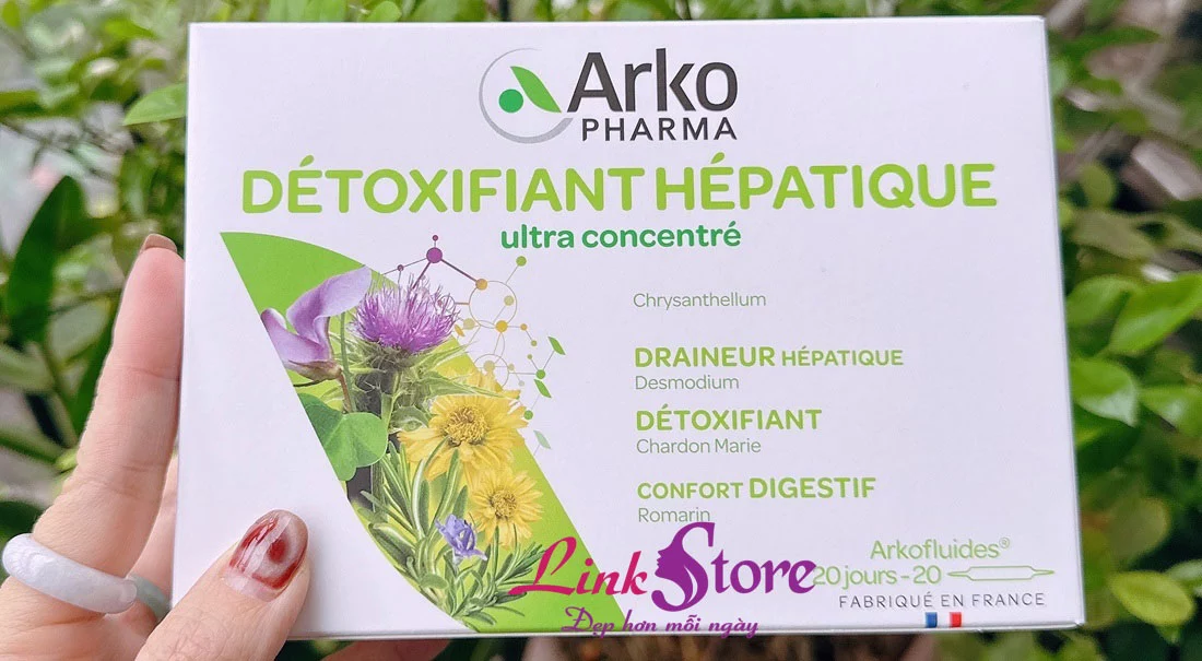 Giải độc gan Arkopharma Detoxifiant Hepatique