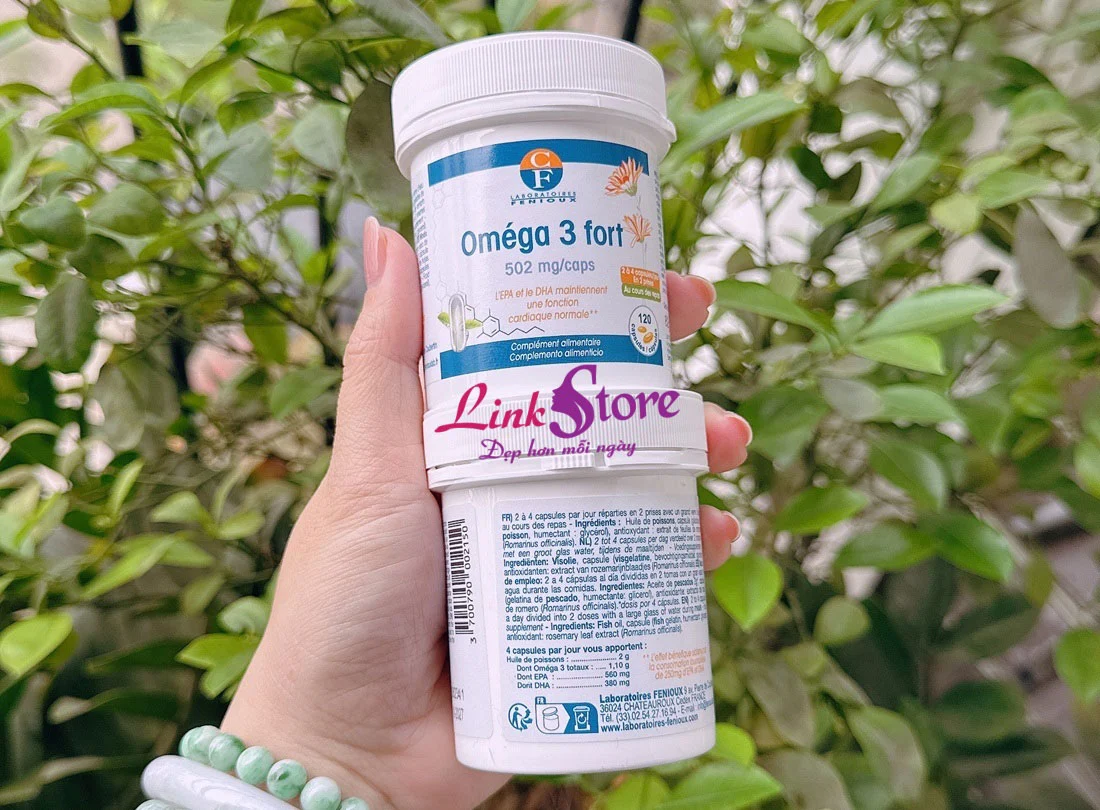 Viên uống Omega 3 Fort Laboratoires Fenioux