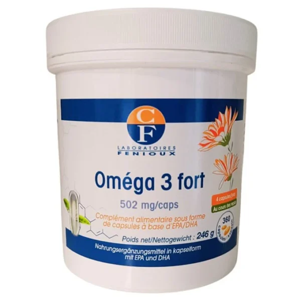 Viên uống Omega 3 Fort Laboratoires Fenioux 120 viên