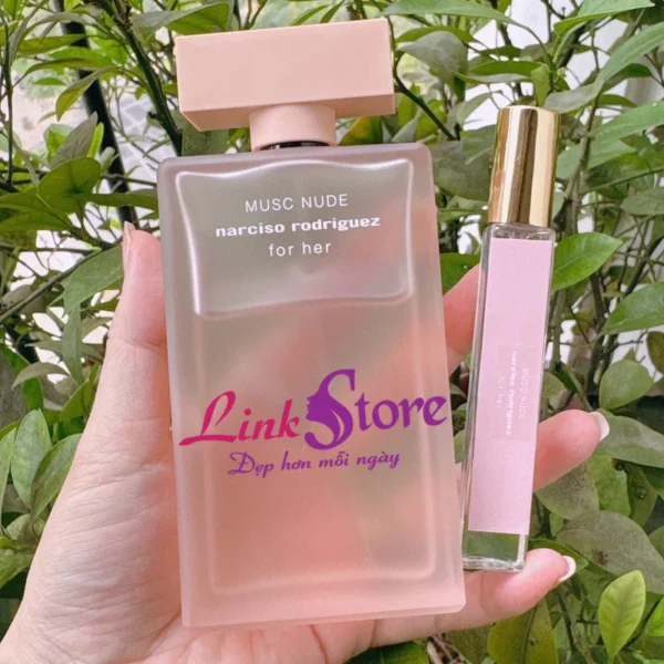 Nước hoa Narciso Rodriguez Musc Nude For Her EDP 100ml và Chiết 10ml Nước hoa Narciso Rodriguez Musc Nude For Her EDP 100ml và Chiết 10ml