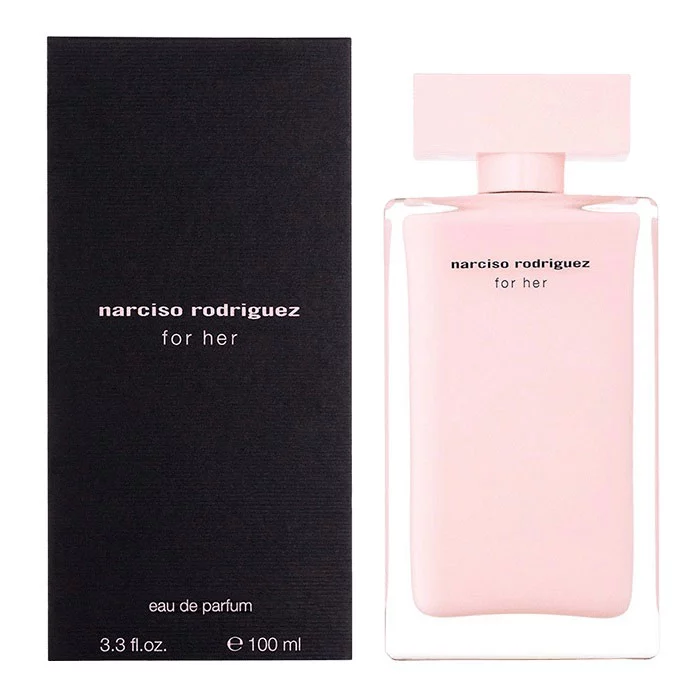 Nước hoa Narciso Rodriguez For Her Eau De Parfum 100ml và Chiết 10ml Nước hoa Narciso Rodriguez For Her Eau De Parfum 100ml và Chiết 10ml