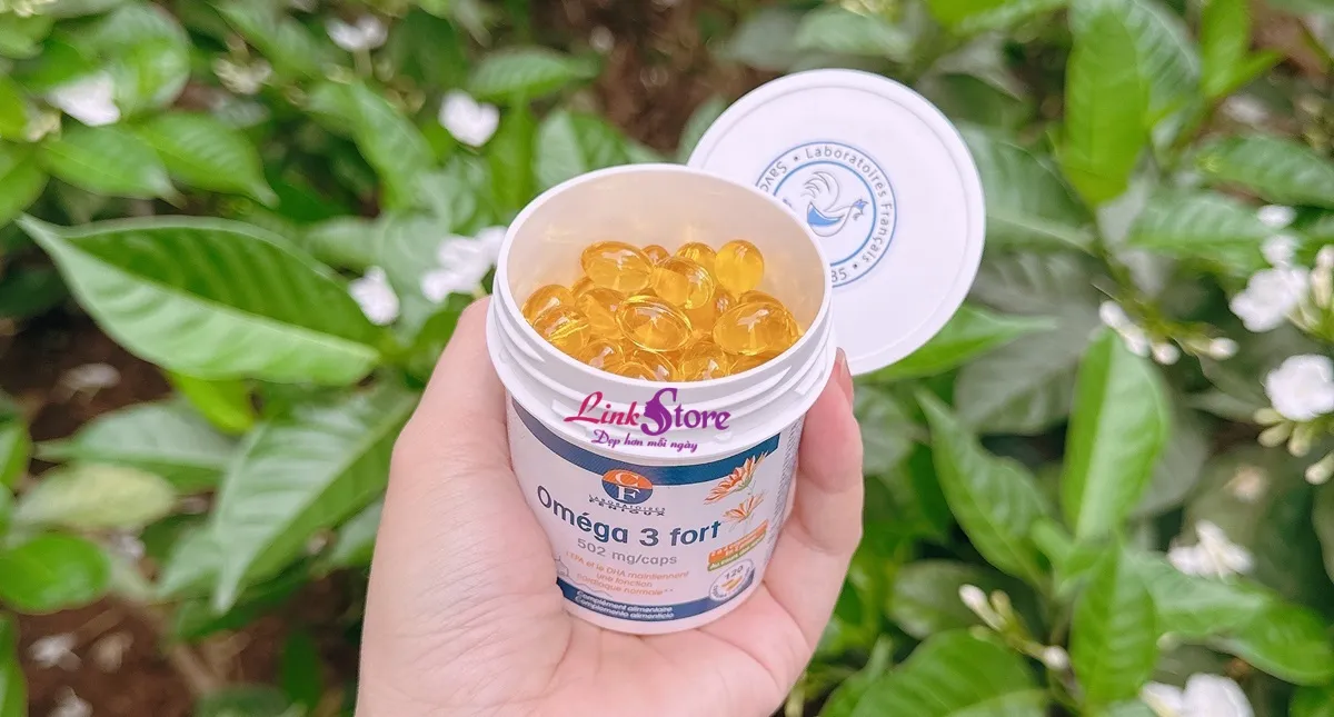 Viên uống Omega 3 Fort Laboratoires Fenioux Pháp cao cấp chính hãng