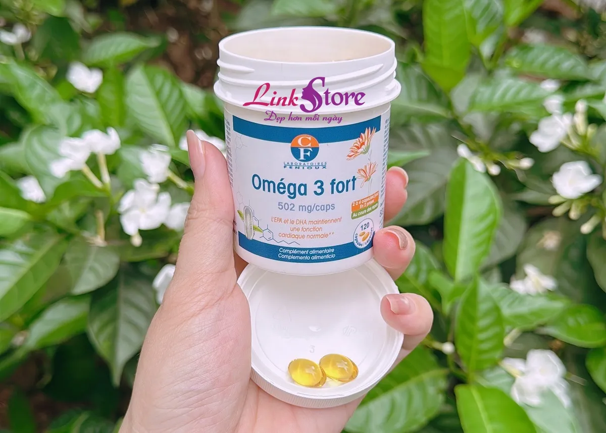 Viên uống Omega 3 Fort Laboratoires Fenioux Pháp cao cấp chính hãng
